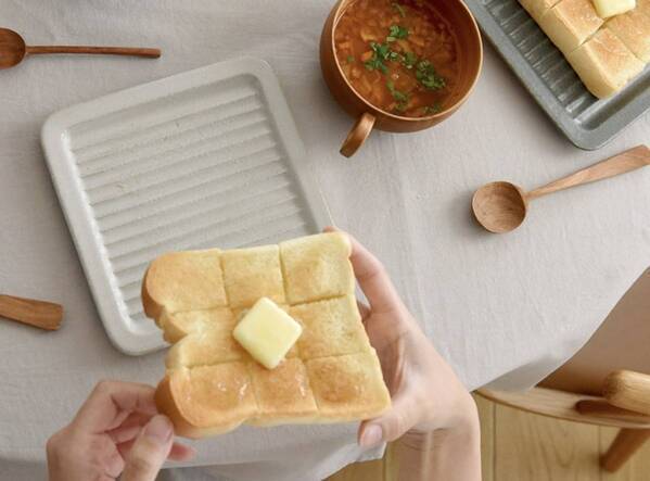 ずーっとサクサク！絶品トースト皿ではじめる「モチベ朝食」のススメ【インスタグラマーさんのもの選び】[PR]
