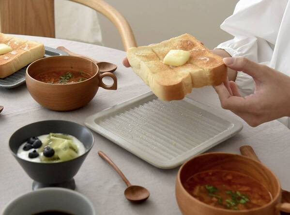 ずーっとサクサク！絶品トースト皿ではじめる「モチベ朝食」のススメ【インスタグラマーさんのもの選び】[PR]