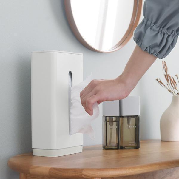 ノールックでストレスフリー！花粉症、小掃除、子育てに「片手で使えるティッシュケース」[PR]