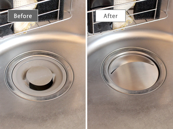 効果は半永久的！銅イオン×ステンレスでヌメリ知らずな「シンクの抗菌排水溝カバー」[PR]