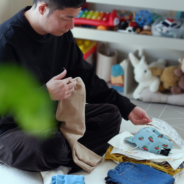 クッカヤプーの「お名前シール」を使って、パパも一緒に入園準備始めました[PR]