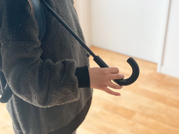 ランドセルが雨に濡れない！クッカヤプーの無敵のキッズ傘。[PR]