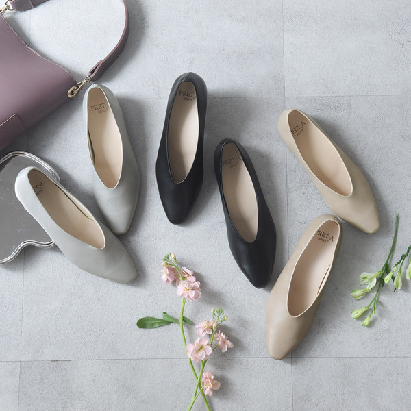 足が疲れない、もっと歩きたくなる！そんな軽やかパンプスで春をスタート[PR]