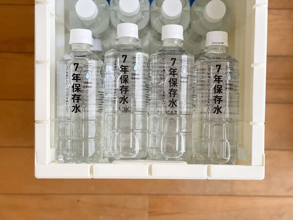 長期保存できる防災食品シリーズ「CANNED BREAD 長期保存できるデニッシュ缶」と「７年保存水」