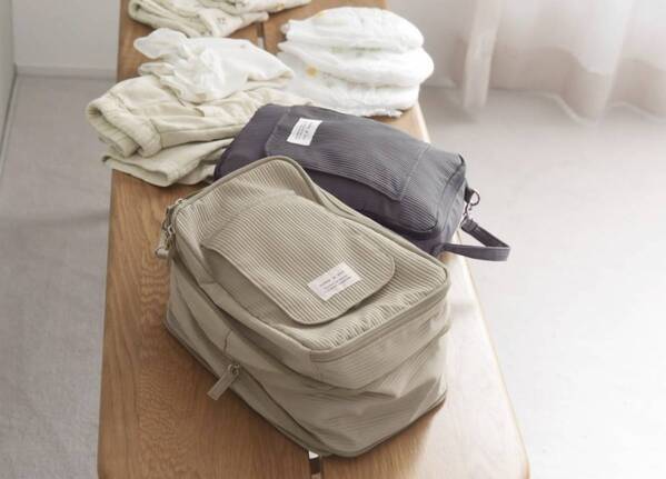 ママの旅行の救世主！大反響で欠品続出「圧縮おむつポーチ」の使用レポ第二弾！【インスタグラマーさんのもの選び】[PR]