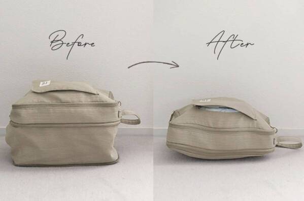 ママの旅行の救世主！大反響で欠品続出「圧縮おむつポーチ」の使用レポ第二弾！【インスタグラマーさんのもの選び】[PR]