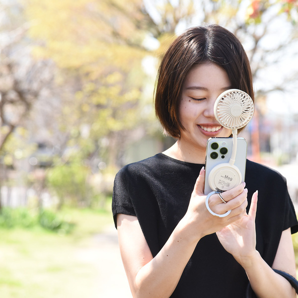 進化系ハンディファン続々！冷却プレートや暑さ指数アラート付きも登場