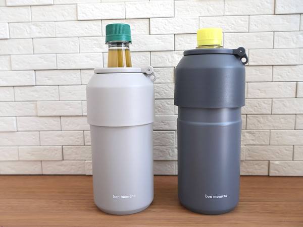 猛暑日でもぬるくならず、冷たさキープ。bon momentの保冷ペットボトルホルダー。[PR]