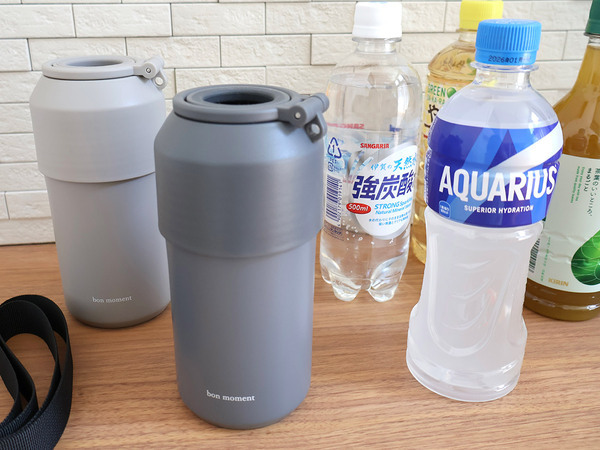 猛暑日でもぬるくならず、冷たさキープ。bon momentの保冷ペットボトルホルダー。[PR]