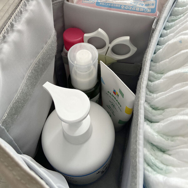 オムツの生活感が消える！１パックまるごと収納できるおむつケース[PR]