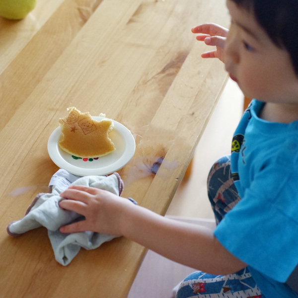 バンブークロスで子どもの食べこぼしストレス解消！牛乳も納豆食べこぼしもなかったことに[PR]