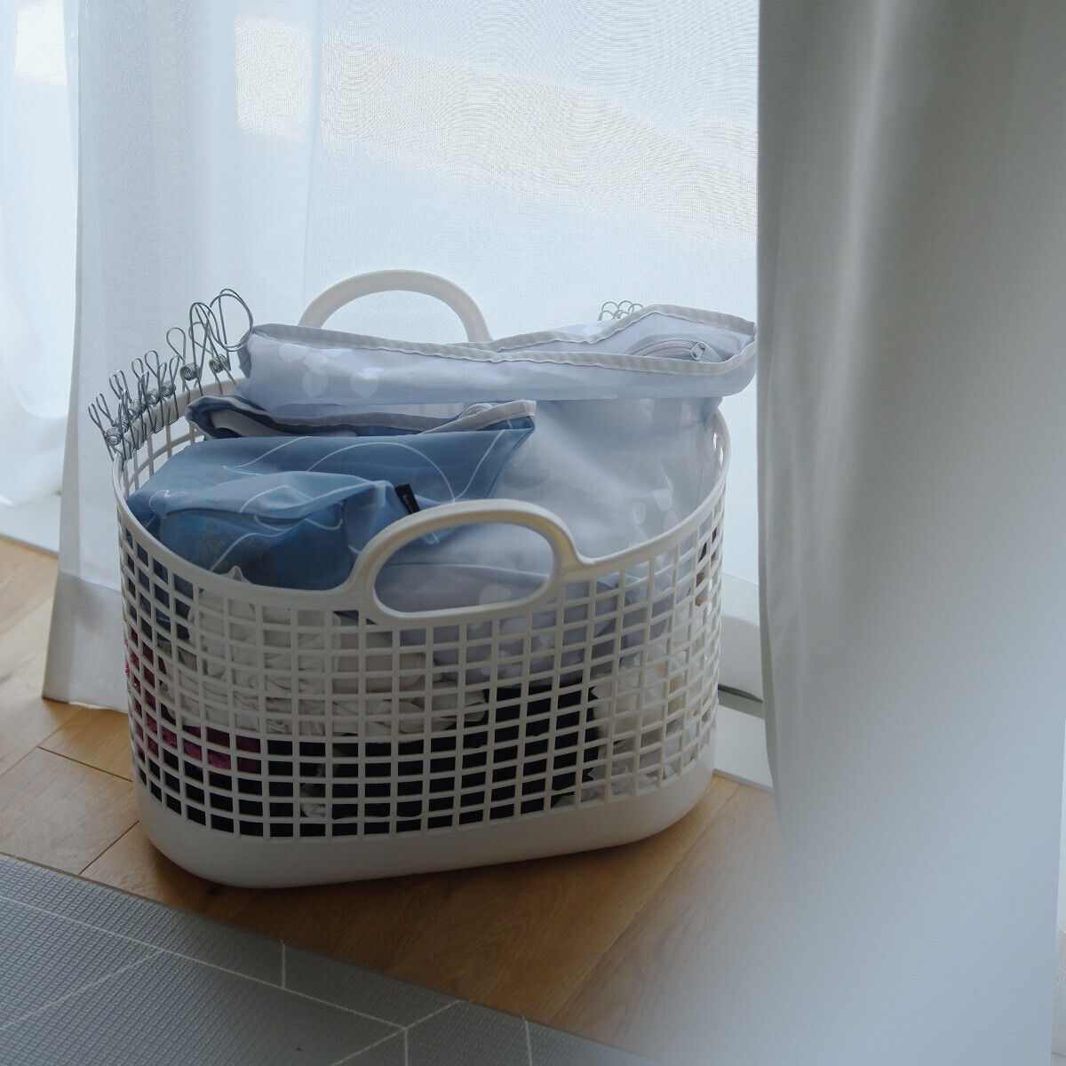 これが洗濯ネット！？お家使いだけじゃもったいない！ ライブや夏フェスの着替え入れにも。