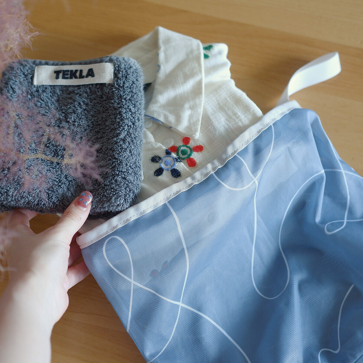 これが洗濯ネット！？お家使いだけじゃもったいない！ ライブや夏フェスの着替え入れにも。