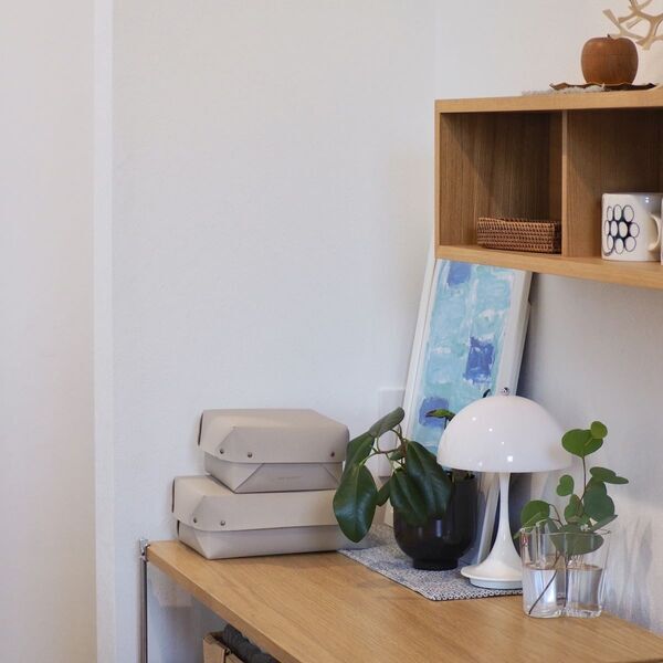 「片付ける」をインテリアに。大反響の蓋付きフェイクレザー収納、インスタグラマーさんはこう使う！[PR]