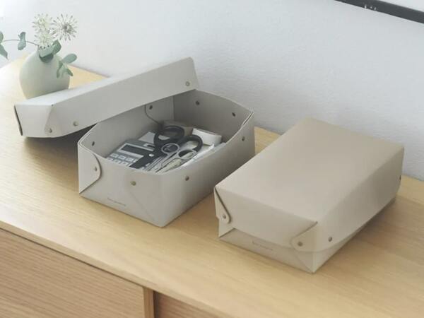 「片付ける」をインテリアに。大反響の蓋付きフェイクレザー収納、インスタグラマーさんはこう使う！[PR]