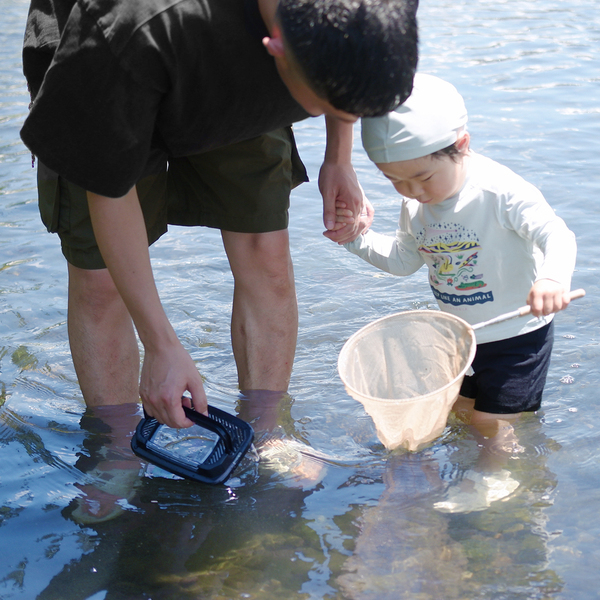 川遊びで大活躍！「メッシュ風シューズケース」が想像以上に便利でした[PR]