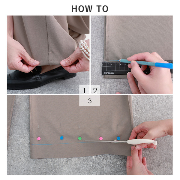 低身長さん集まれ～！お家で裾直しできる「楽ちんキレイなパンツ」をスタッフが着てみました[PR]