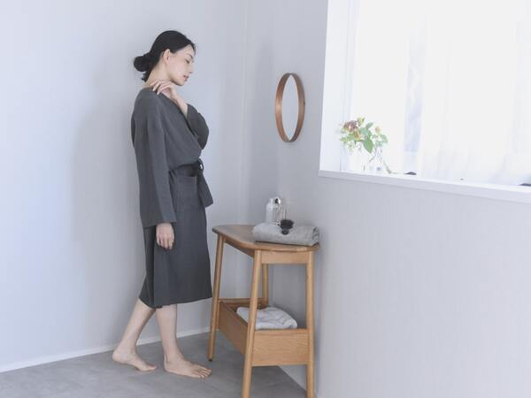 あの『湯上りワンピ』に3wayで着られるガウン誕生！秋冬のワンオペ「子どもとお風呂」の心強〜い味方に[PR]