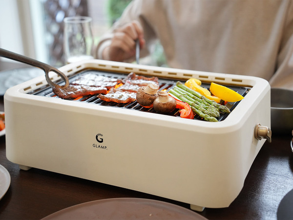 おうち焼き肉の“煙モクモク＆ニオイ”をグッと減らせる！「超少煙グリル」[PR]