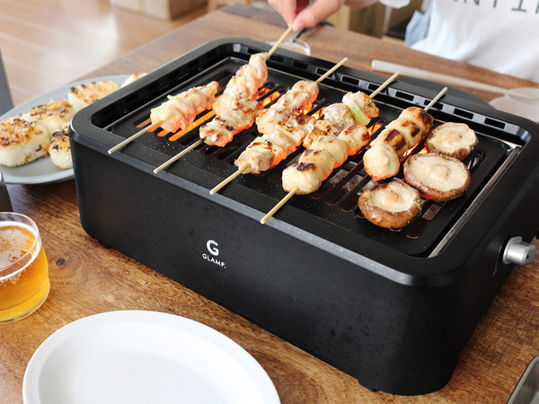 おうち焼き肉の“煙モクモク＆ニオイ”をグッと減らせる！「超少煙グリル」[PR]