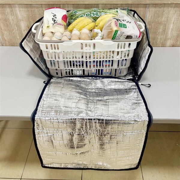 “便利だけどかさばる問題”を解決！折り畳めるレジカゴ＆まるごと保冷バッグでまとめ買いをスムーズに[PR]