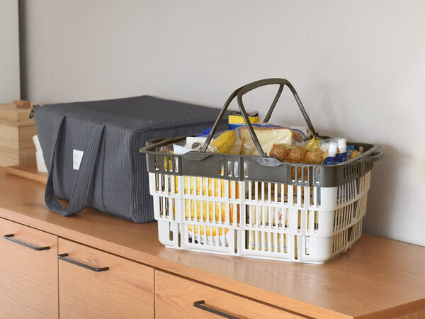 “便利だけどかさばる問題”を解決！折り畳めるレジカゴ＆まるごと保冷バッグでまとめ買いをスムーズに[PR]