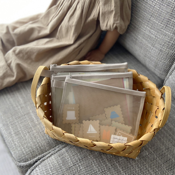 「kukka ja puu メッシュポーチ」で、子どものごちゃつく“おもちゃ収納”がすっきり解決！[PR]