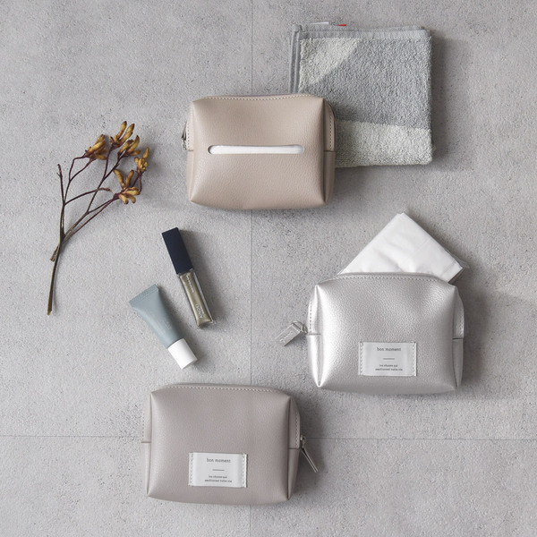 身だしなみのモチベUPに毎日使いたい、機能派きれいめフェイクレザーポーチ3選[PR]