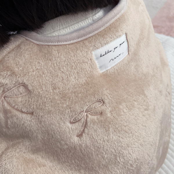 「ふわもこ刺繍スリーパー」で眠る時間がもっと幸せに。ぎゅっと抱きしめたくなるフワフワ感。[PR]