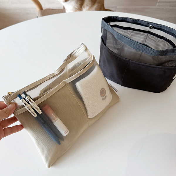 ポケット少なめバッグの救世主！ごちゃつく小物がまとまる『メッシュバッグインバッグ』のスタッフ愛用レポ[PR]