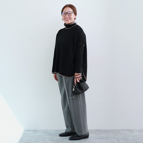 “ワイドパンツ愛好家”さん集まれ～！秋冬のスタートダッシュを飾る「すらりと美脚ぬくもりパンツ」。スタッフ3名の正直レポ[PR]