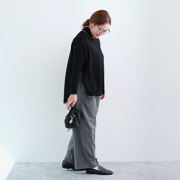 “ワイドパンツ愛好家”さん集まれ～！秋冬のスタートダッシュを飾る「すらりと美脚ぬくもりパンツ」。スタッフ3名の正直レポ[PR]