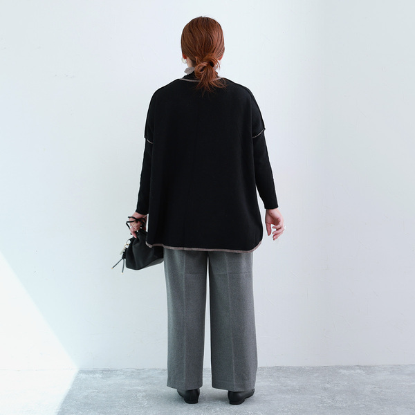 “ワイドパンツ愛好家”さん集まれ～！秋冬のスタートダッシュを飾る「すらりと美脚ぬくもりパンツ」。スタッフ3名の正直レポ[PR]