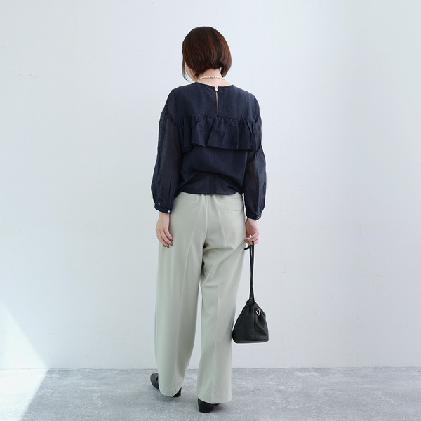 “ワイドパンツ愛好家”さん集まれ～！秋冬のスタートダッシュを飾る「すらりと美脚ぬくもりパンツ」。スタッフ3名の正直レポ[PR]