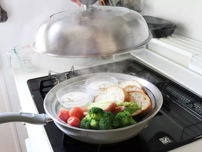 “蒸し器”で料理の幅がぐっと広がる!おうちのフライパンや鍋で本格蒸し料理をはじめよう