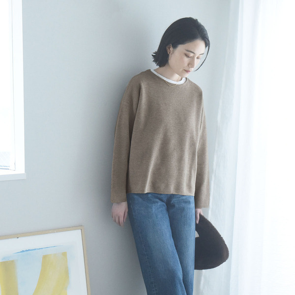 色で楽しむ、秋冬ニット。うれしい機能も満載！スタッフ4人の着こなしチェック[PR]