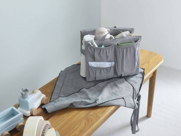 ただのトートが多機能マザーズバッグに変身！ママのための究極バッグインバッグが誕生[PR]