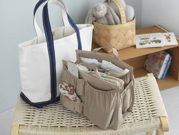 ただのトートが多機能マザーズバッグに変身！ママのための究極バッグインバッグが誕生[PR]