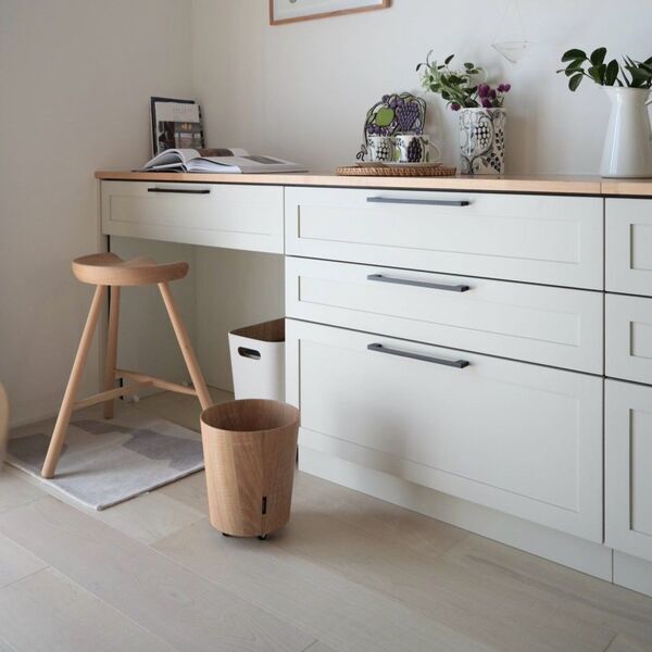 揃えると、景観ととのう。キャスター付き収納と並べたい「動かせるゴミ箱」のある風景【インスタグラマーさんのもの選び】[PR]