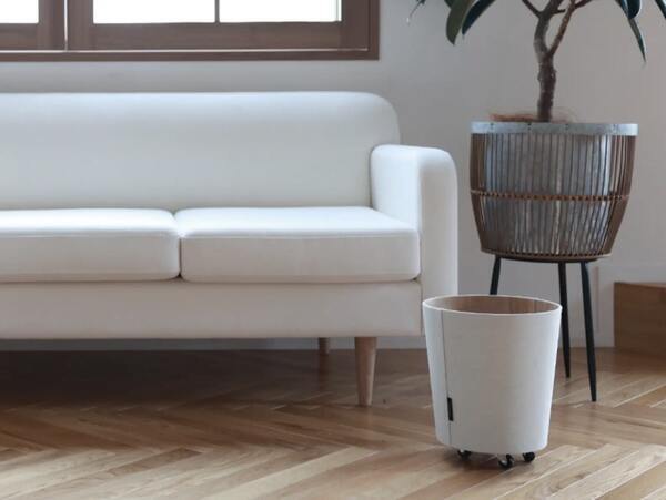 揃えると、景観ととのう。キャスター付き収納と並べたい「動かせるゴミ箱」のある風景【インスタグラマーさんのもの選び】[PR]