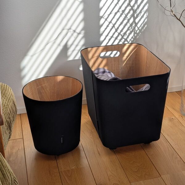 揃えると、景観ととのう。キャスター付き収納と並べたい「動かせるゴミ箱」のある風景【インスタグラマーさんのもの選び】[PR]