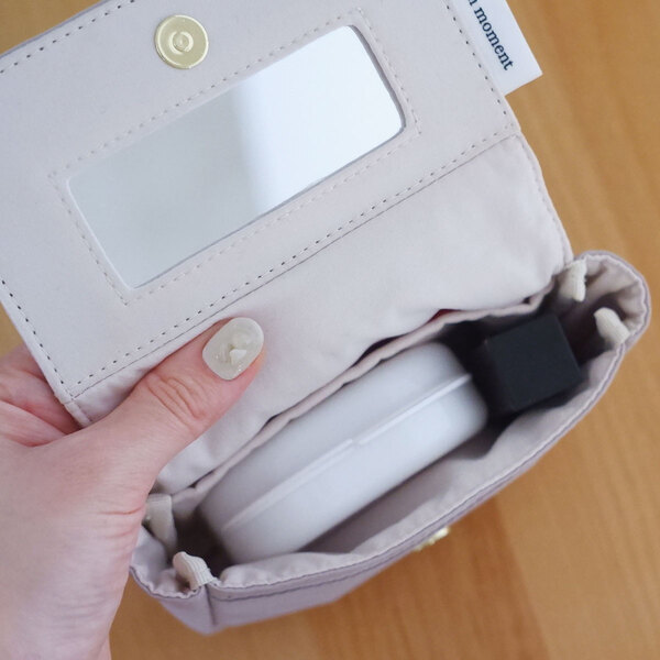 歯列矯正中の方に勧めたい、鏡とポーチがひとつになった「ミラー付きポーチ」[PR]