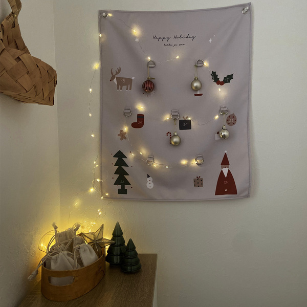 クリスマスまでのお楽しみ。気軽に挑戦できる「kukka ja puu アドベントカレンダー」[PR]