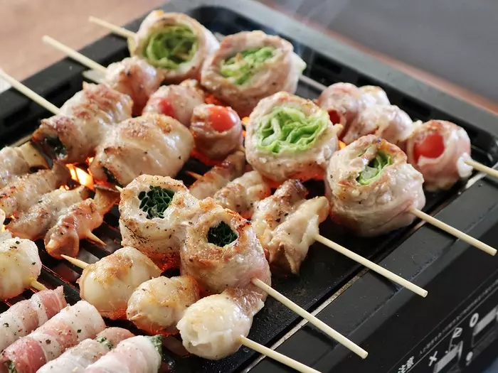 「超少煙グリル」でホームパーティーが盛り上がる！肉巻き＆チーズフォンデュの楽しみ方をご紹介