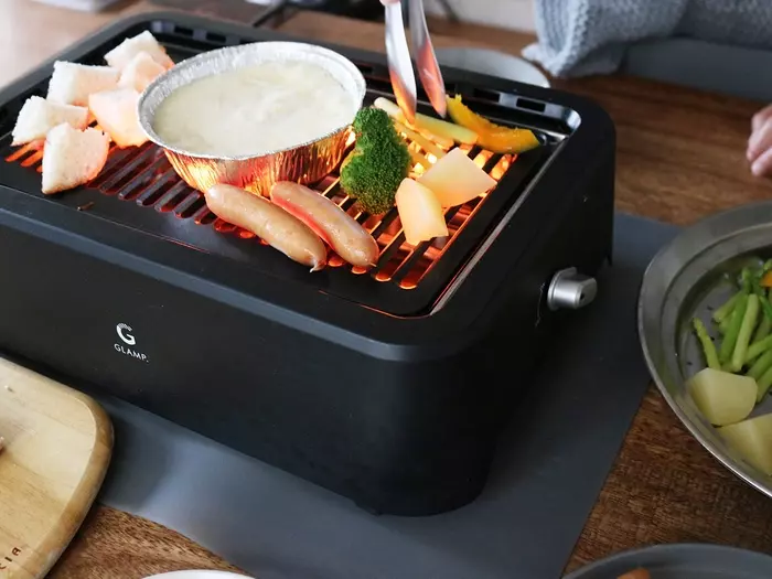「超少煙グリル」でホームパーティーが盛り上がる！肉巻き＆チーズフォンデュの楽しみ方をご紹介