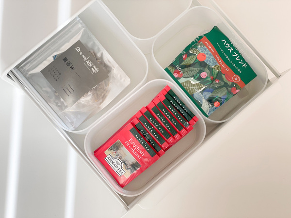 Ordreの「ブレッドケース」MサイズとLサイズを横置きにして、キッチン収納がすっきり！[PR]