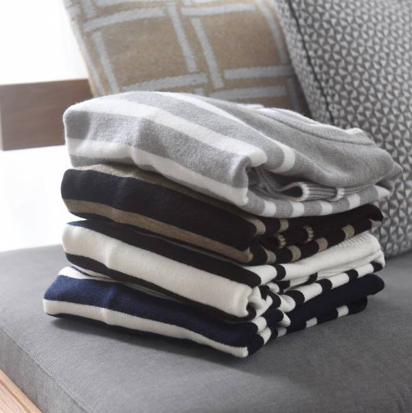 ボーダー好きさん必見！今冬ヘビロテできる「お手入れ激らくニット」スタッフ試着レポート[PR]