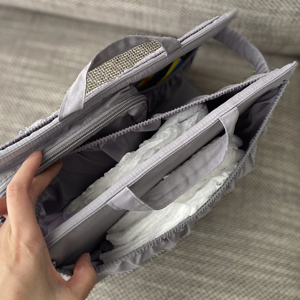 オムツ・着替えが迷子にならない！「kukka ja puu バッグインバッグ」愛用レポ[PR]