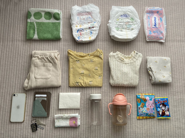 オムツ・着替えが迷子にならない！「kukka ja puu バッグインバッグ」愛用レポ[PR]