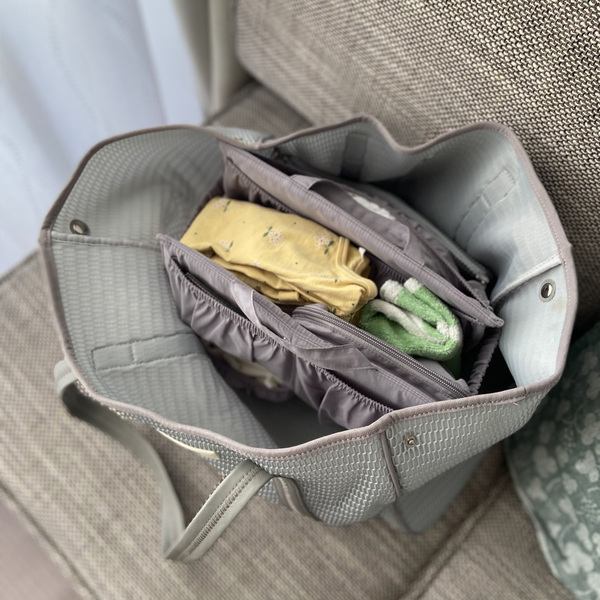 オムツ・着替えが迷子にならない！「kukka ja puu バッグインバッグ」愛用レポ[PR]